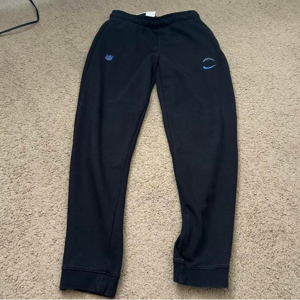 Official Nike black NFL Los Angeles Chargers sweatpants‎ Size S